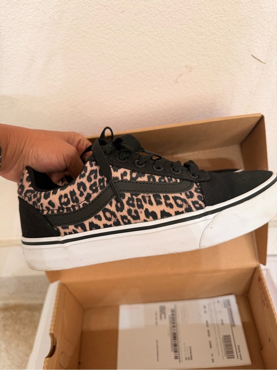 Vans Shoes - Vans Women's Low-Top Sneakers in Pink Leopard and Black